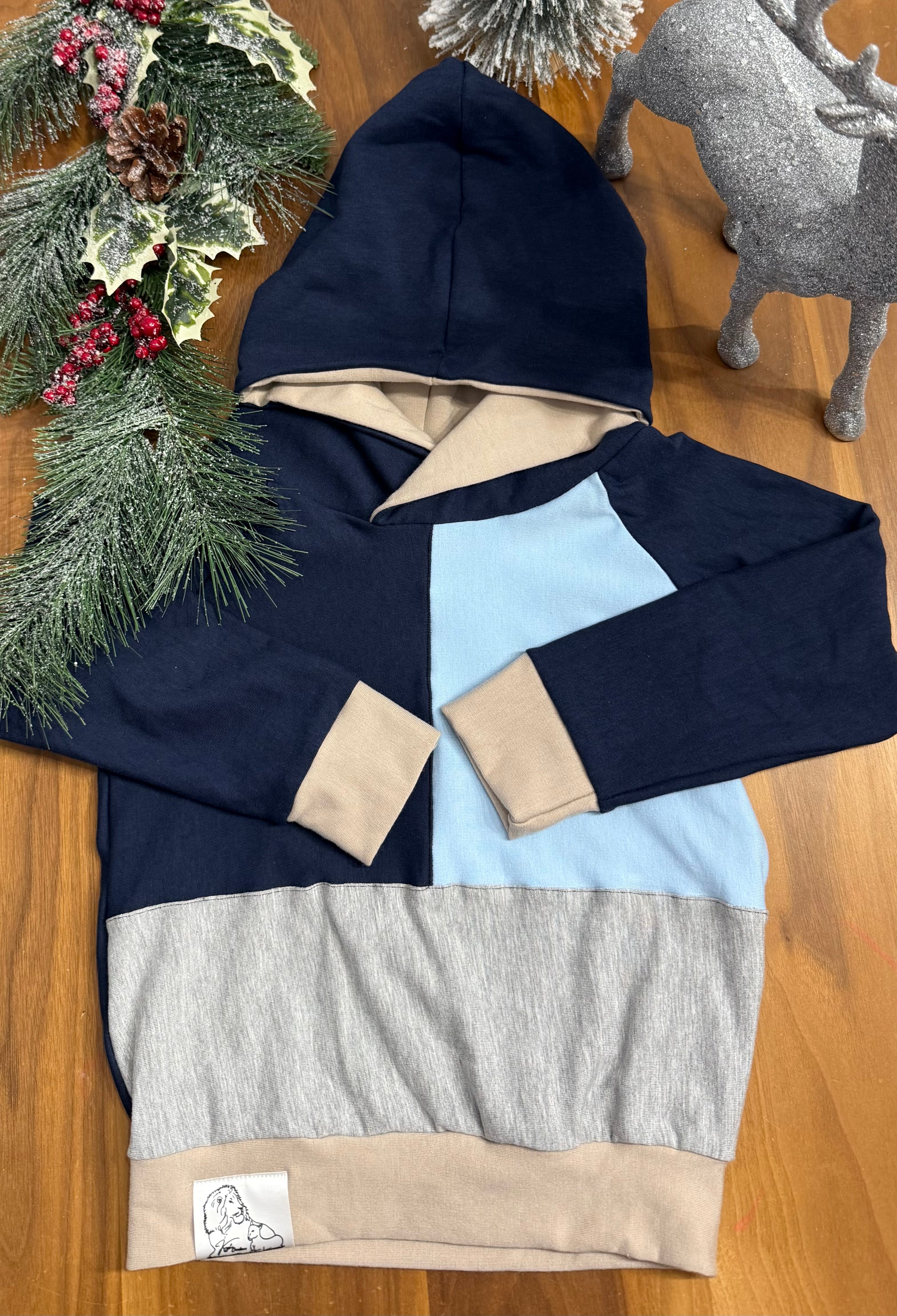 Hoodie Color Block