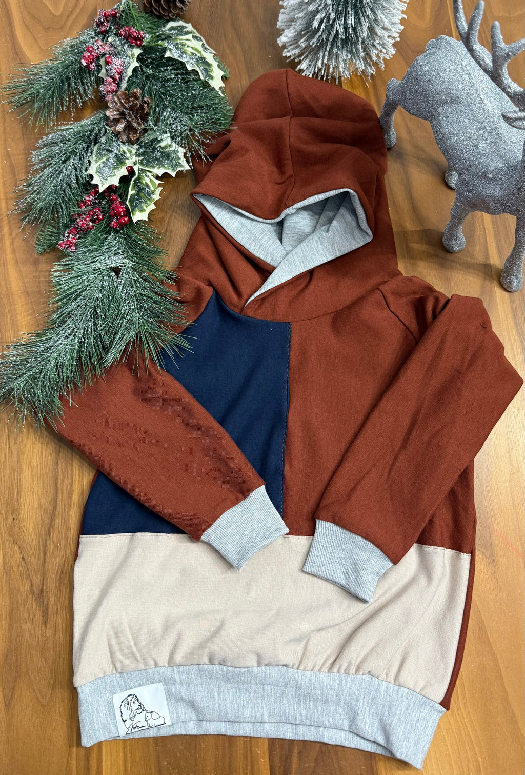Hoodie Color Block