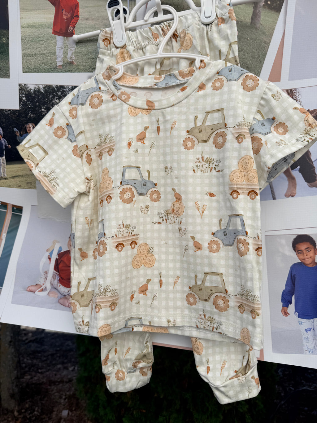 Pyjama Tracteurs