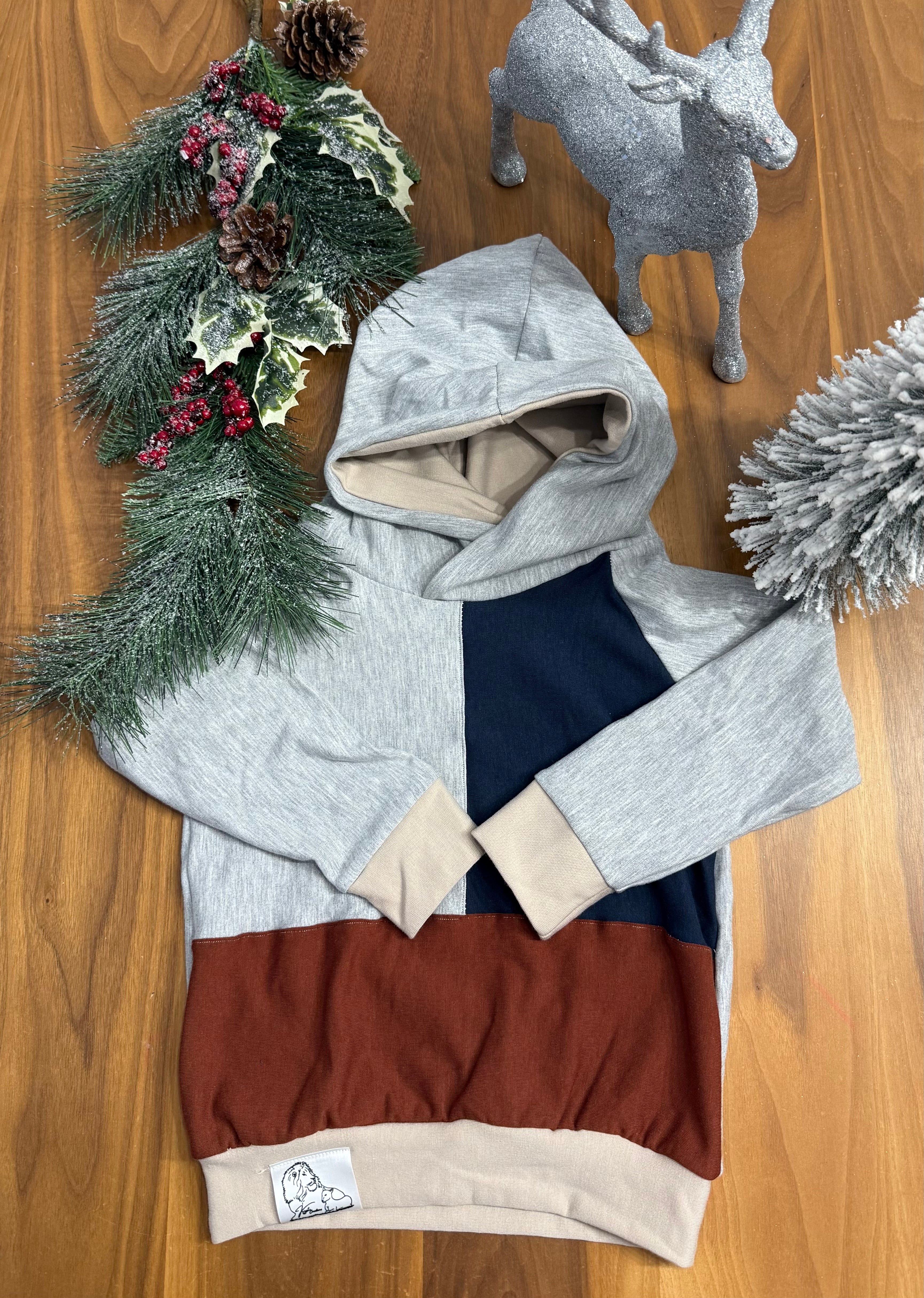 Hoodie Color Block